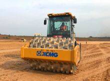 XCMG manufacturer 18 ton road rollers XS183J china new hydraulic road roller compactor price